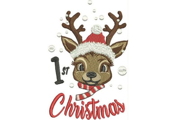 First Christmas Embroidery: A Designer’s Craft Fair Review