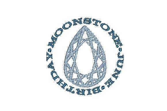Moonstone Faceted Pear: June Birthday Review