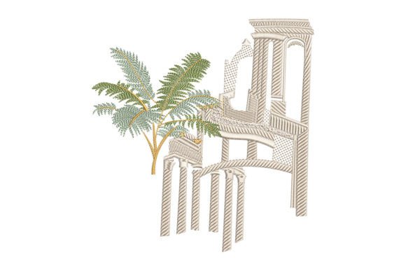 Old Castle with Palm Tree: A Designer’s Review