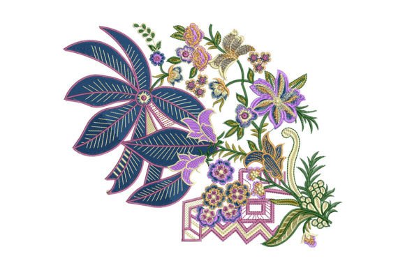 Reviewing Flowers with Palm Tree Leaves for Craft Fairs