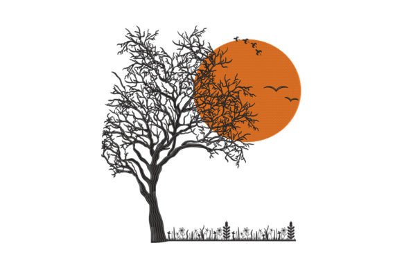 Sunset in Tree Embroidery: A Designer’s Review