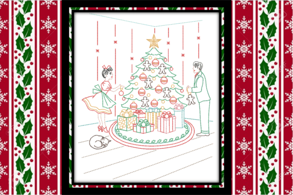 Vintage Lady Hubby Christmas Tree Design Review