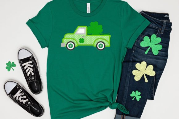 Vintage Truck Shamrock Applique Review