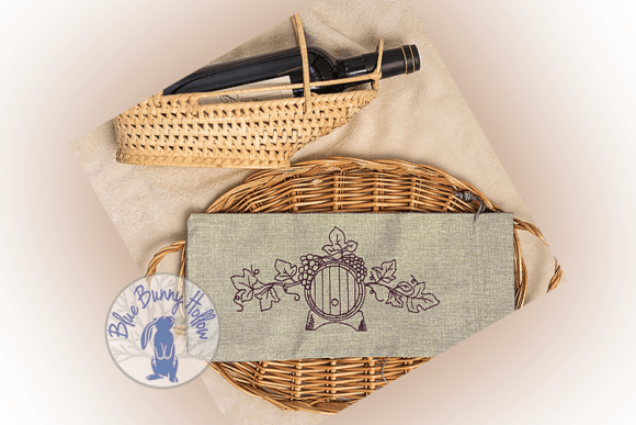 Wine Tasting 7: A Holiday Embroidery Review